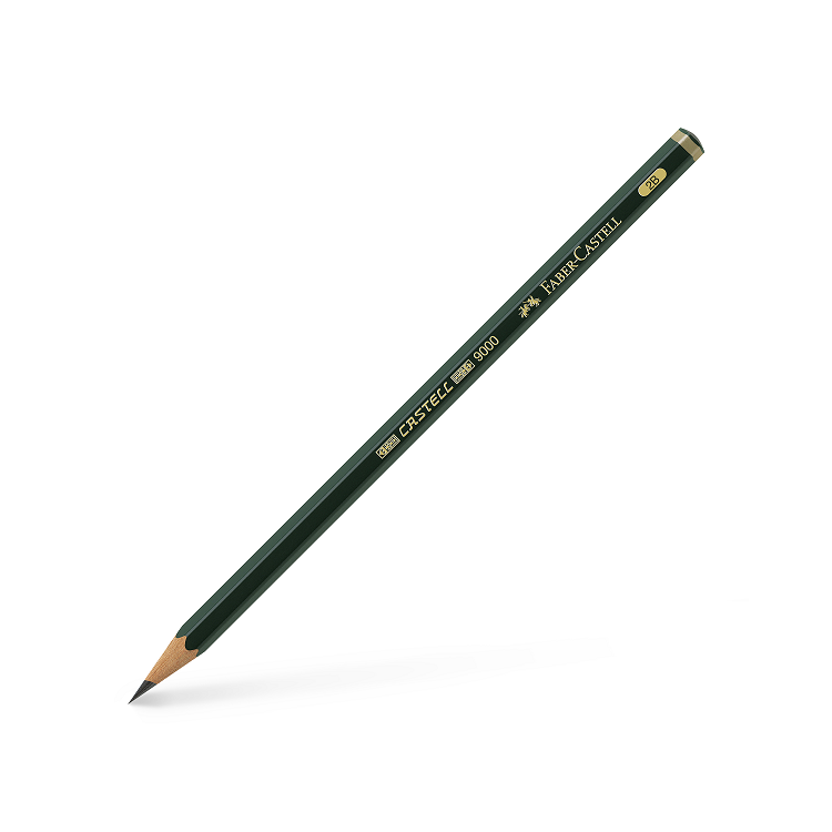 Creion grafit 2B, FABER-CASTELL CASTELL 9000