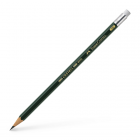 Creion grafit HB cu radiera, FABER-CASTELL CASTELL 9000