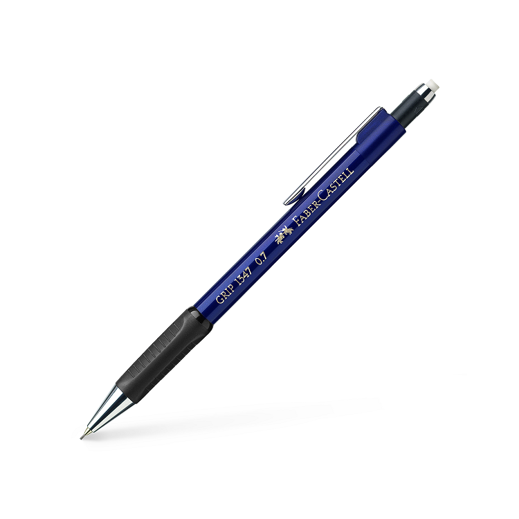 Creion mecanic 0.7mm corp albastru, FABER-CASTELL Grip 1347