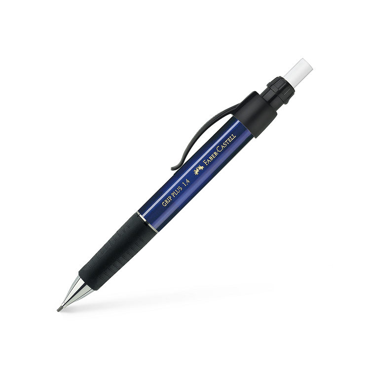Creion mecanic 1.4mm corp albastru, FABER-CASTELL Grip Plus 1314