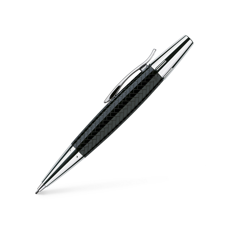 Creion mecanic de lux 1.4mm corp negru, FABER-CASTELL E-motion Parquet