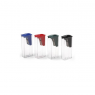 Ascutitoare plastic simpla cu container culori standard, FABER-CASTELL