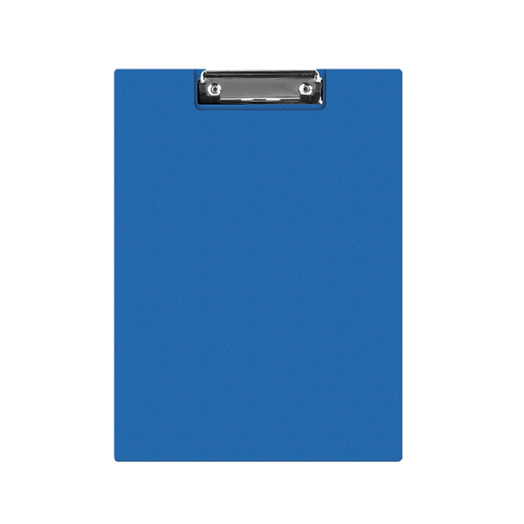 Clipboard dublu A5 PVC albastru, DONAU