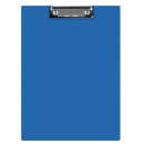 Clipboard dublu A5 PVC albastru, DONAU