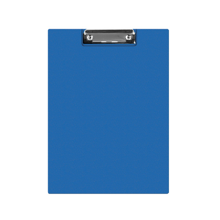 Clipboard dublu PVC albastru, DONAU