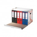 Container arhivare bibliorafturi 525x338x306mm alb, ESSELTE