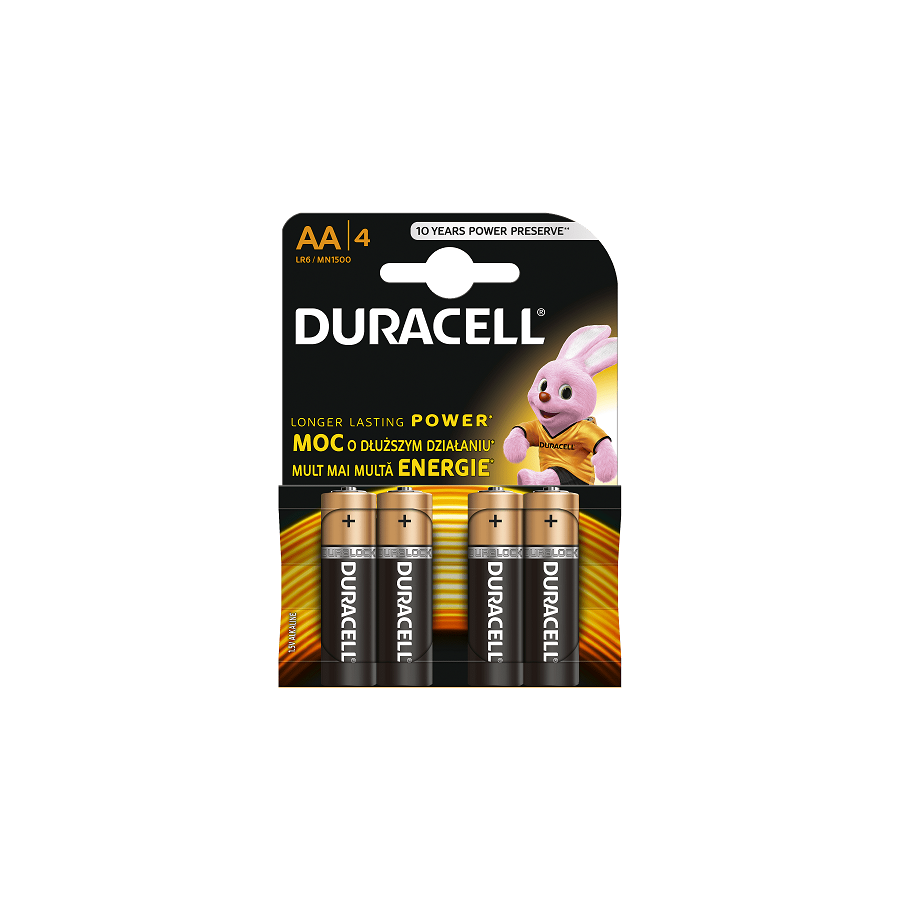 Suppress Prescription Must Baterie 1.5V AA (LR6) 4 buc/set, DURACELL Alkaline