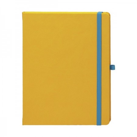 Agenda nedatata 13x21cm coperta CV502 galben, EGO Notebook Pro