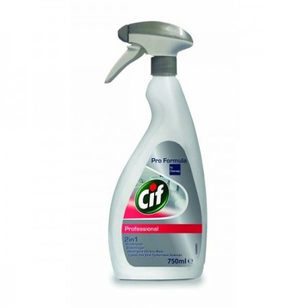 Detergent lichid pentru baie 2in1 750ml, CIF Professional