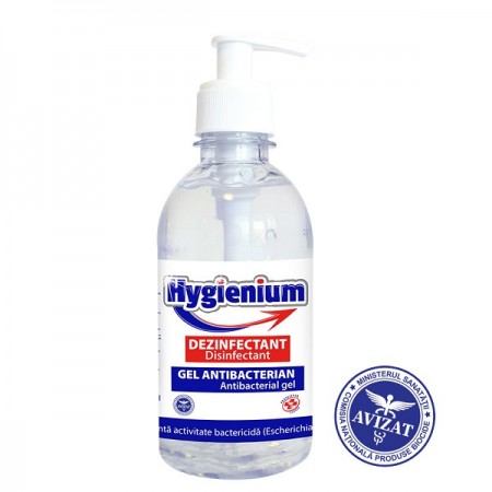 Gel dezinfectant maini 300ml antibacterial, HYGIENIUM