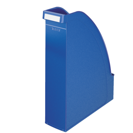 Suport vertical documente plastic albastru, LEITZ Plus