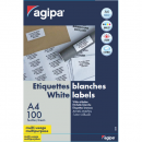 Etichete adezive 1/A4 199.6x289.1mm 100 coli/top, AGIPA