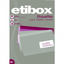 Etichete adezive 1/A4 210x297mm 100 coli/top, ETIBOX