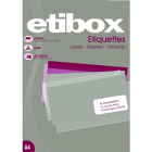 Etichete adezive 12/A4 105x48mm 100 coli/top, ETIBOX