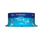 CD-R 700Mb 52x 25 buc/cut, VERVATIM Extra Protection