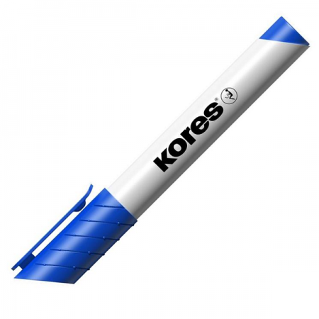 Marker whiteboard albastru, KORES