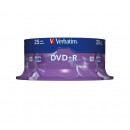 DVD+R 4.7Gb 16x 25 buc/cut, VERBATIM Matt Silver